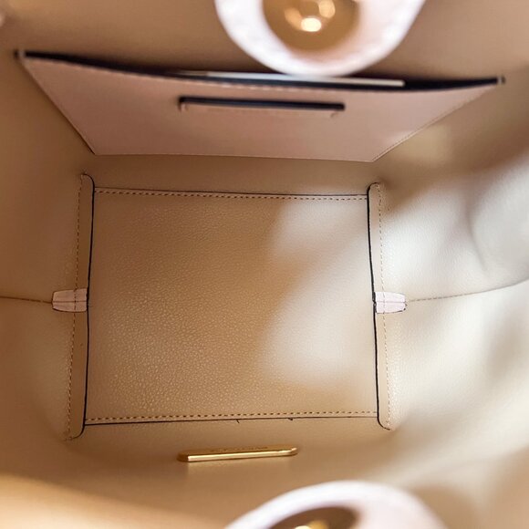 Michael Kors Emilia Small Bucket Crossbody Bag Pink - Picture 7 of 9